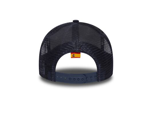 Kšiltovka New Era 9FORTY A-Frame Trucker Athletico Madrid Distressed Navy