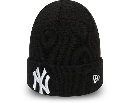 Kulich New Era New York Yankees League Essential Cuff Knit Black