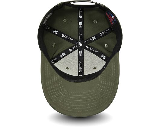 Kšiltovka New Era 9FIFTY Los Angeles Dodgers Stretch Snap Tonal New Olive/White
