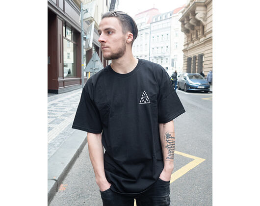 Triko HUF Comics Tee Black