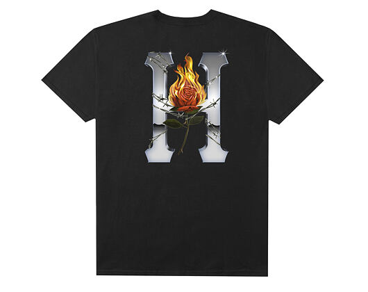 Triko HUF Ember Rose Classic H T-Shirt Black TS00907 02