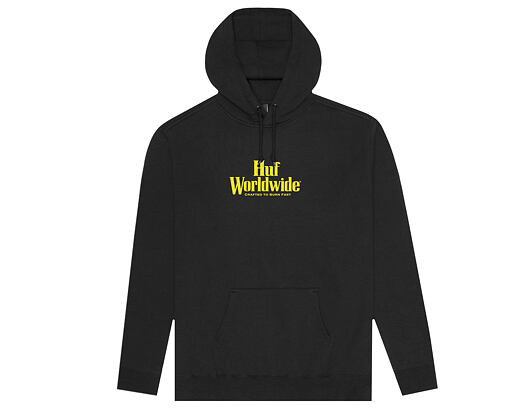 Mikina HUF Burn Fast Hoodie Black