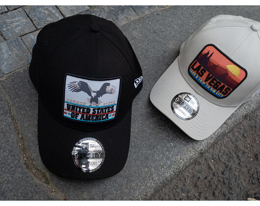 Kšiltovka New Era 9FORTY Patch Stone