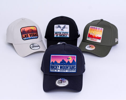 Kšiltovka New Era 9FORTY A-Frame Patch Navy