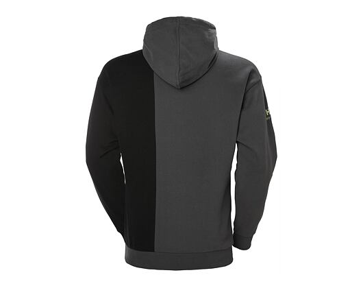 Mikina Helly Hansen Yu Blocked Hoodie 964 Charcoal
