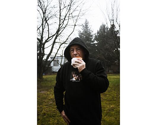 Mikina HUF Pulp Fiction Burger Hoody Black