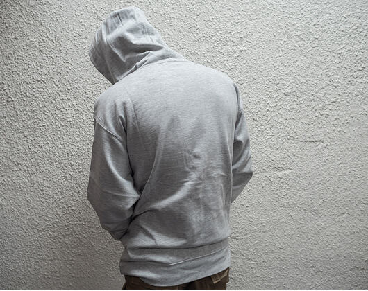 Mikina Mishka Athletics Hoodie Heather Grey