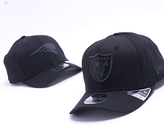 Kšiltovka New Era 9FIFTY New England Patriots Stretch Snap Tonal Black