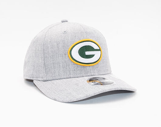 Kšiltovka New Era 9FIFTY Green Bay Packers Stretch Snap Heather Base