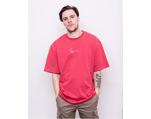 Triko Karl Kani Signature Ringer Tee 6060596 Red/White
