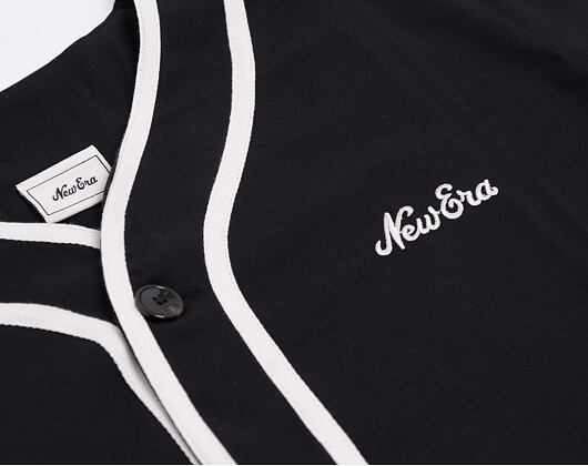 Triko New Era Baseball Image Jersey Black