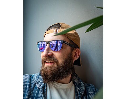 Sluneční Brýle Oakley Frogskins LITE Matte Clear/Prizm Violet OO9374-3163