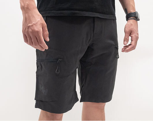 Kraťasy Helly Hansen Crewline Cargo Shorts 980 Ebony