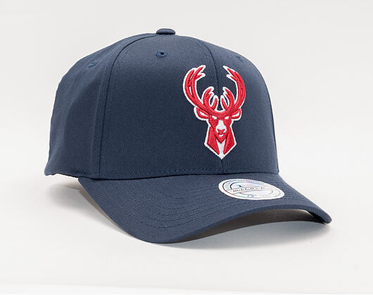 Kšiltovka Mitchell & Ness Milwaukee Bucks 624 Navy/Red/White