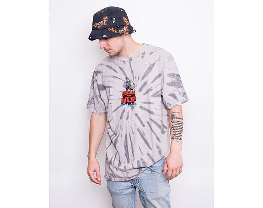 Triko Huf Vs Godzilla SS T-Shirt Grey