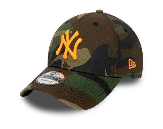 Kšiltovka NEW ERA 940 MLB Camo Neon Infill Essential New York Yankees