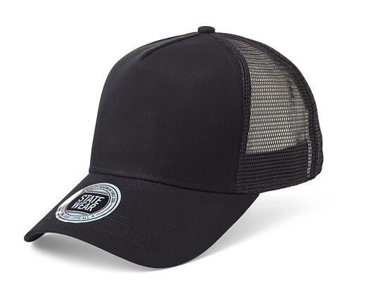 Kšiltovka STATEWEAR Gifford Baseball Trucker Cap Black