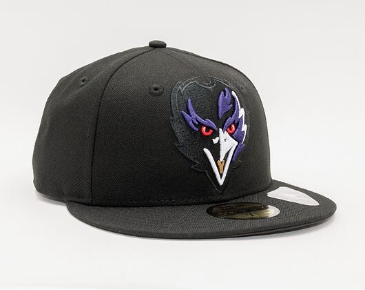 Kšiltovka New Era 59FIFTY NFL Elements 2.0 Baltimore Ravens Black