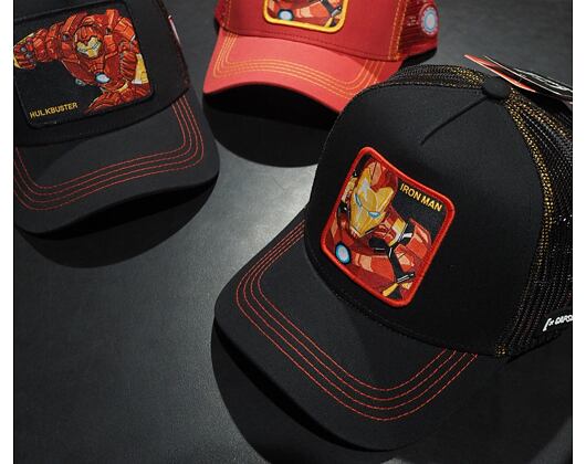 Kšiltovka Capslab Trucker By Freegun (MARVEL) Iron Man IRO2