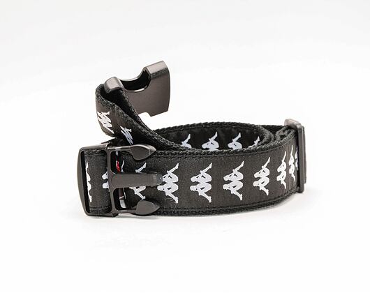 Pásek Kappa 222 Banda Belt 3.5 Black/White 130