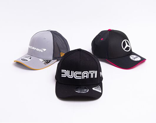 Kšiltovka New Era 9FIFTY Stretch Snap Wordmark Stretch Snap Ducati Black