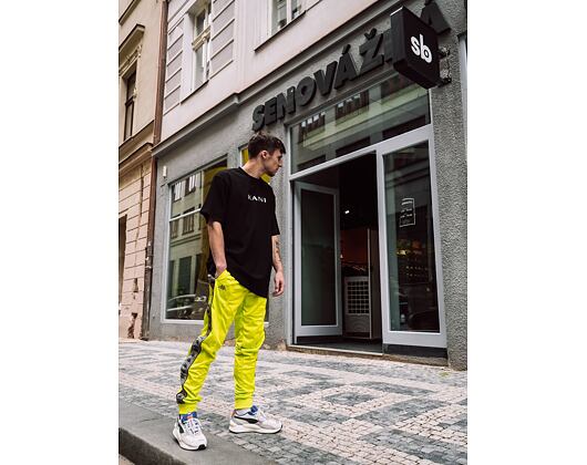 Tepláky Kappa 222 Banda Rastoria Connor 304UTN0 BYN Reflective Green