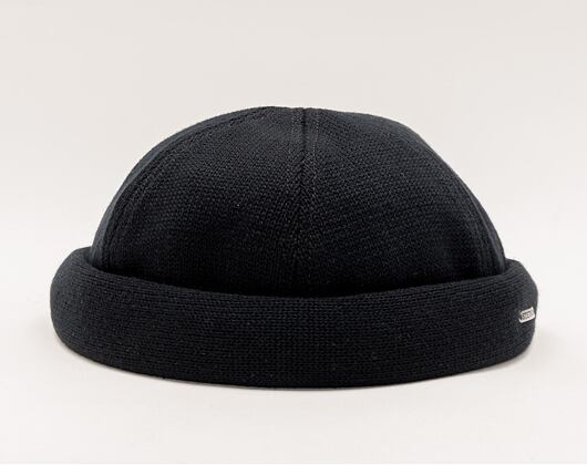 Docker Cap Stetson Cotton Knit Black 8811101
