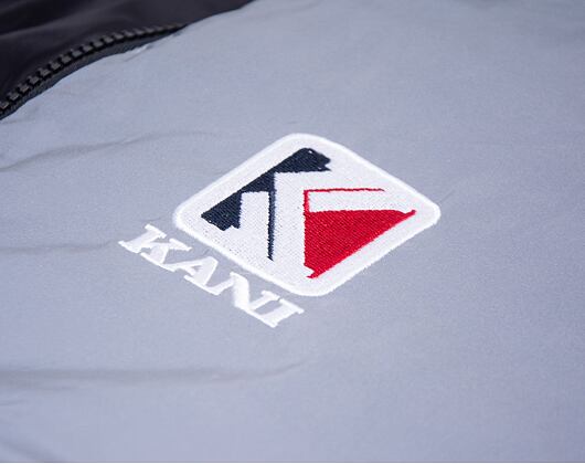 Oboustranná Bunda 2v1 Karl Kani Retro Reversible Puffer Jacket Black 6076425