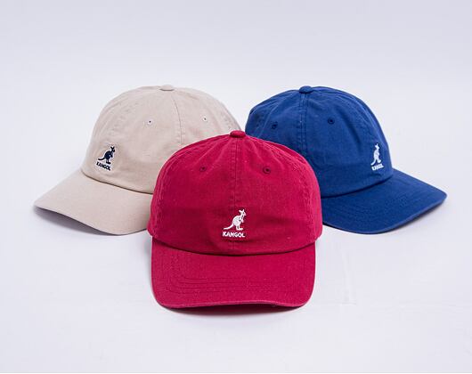 Kšiltovka Kangol Washed Baseball Red Velvet K5165HT-RV605
