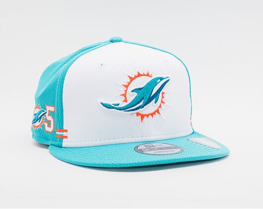 Kšiltovka New Era 9FIFTY NFL20 Sideline Home Miami Dolphins Snapback Team Color