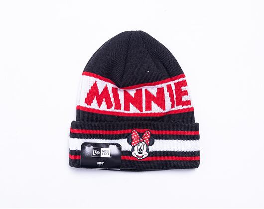 Dětský kulich New Era Kids Disney Character Knit Minnie Mouse Black