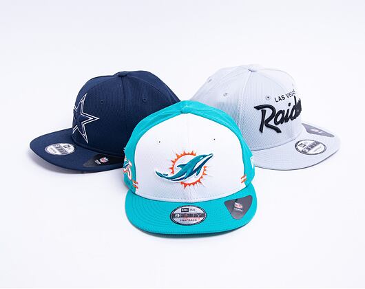 Kšiltovka New Era 9FIFTY NFL20 Sideline Home Miami Dolphins Snapback Team Color