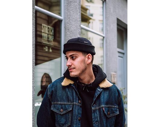 Docker Cap Stetson Wool/Cashmere Black 8810101