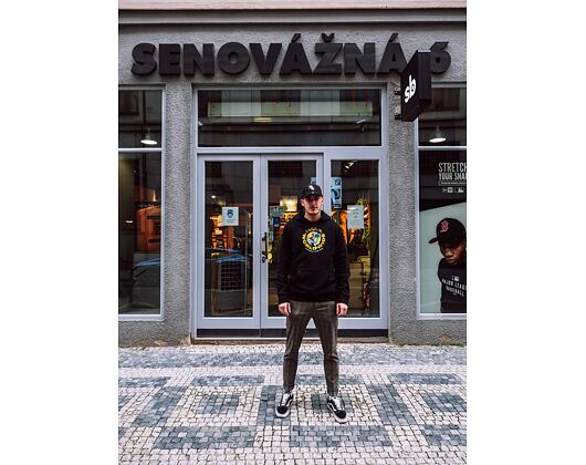 Mikina HUF Oxy P/O Hoodie Black PF00278