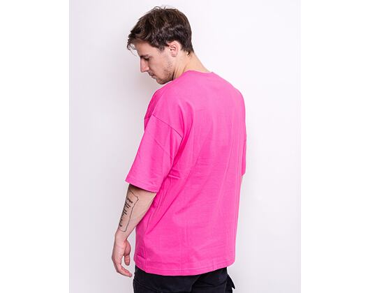 Triko Champion Crewneck T-Shirt Flame Pink 214279 PS025