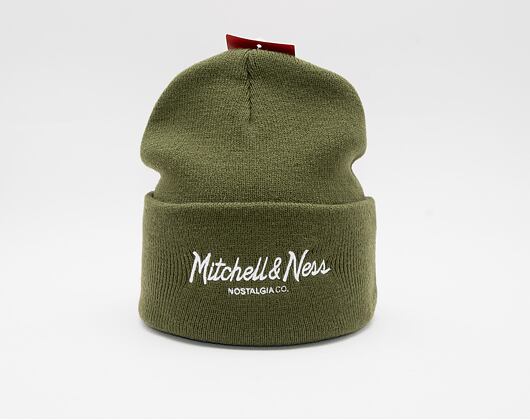 Kulich Mitchell & Ness Pinscript Cuff Knit Olive