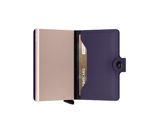 Peněženka Secrid Miniwallet Matte Purple-Rose