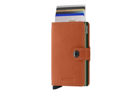 Peněženka Secrid Miniwallet Veg Caramello Green