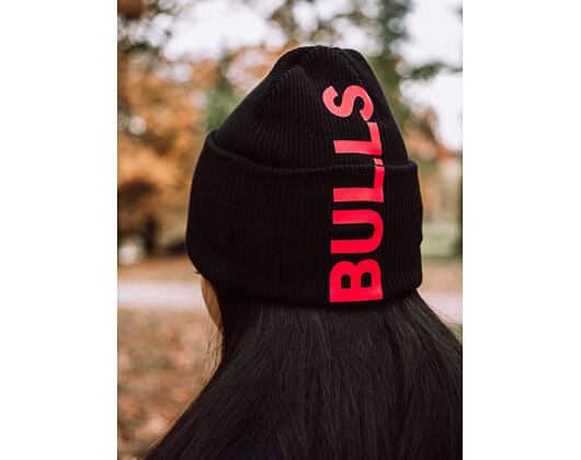 Kulich New Era NBA Wordmark Cuff Knit Chicago Bulls Black