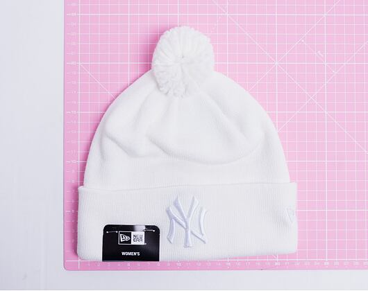 Dámský kulich New Era W Wmn Essential Bobble Knit New York Yankees