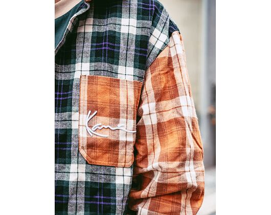 Košile Karl Kani Small Signature Block Flannel Shirt 6023285
