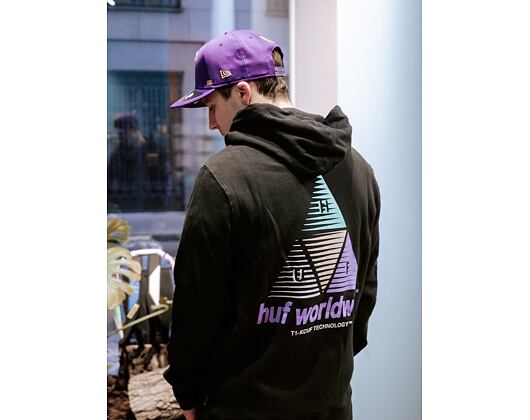 Mikina HUF Prism TT Hoodie Black