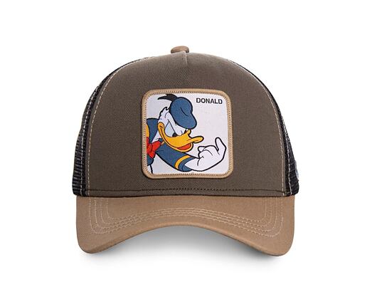 Kšiltovka Capslab Donald 1 Trucker Green / Sand - DON1