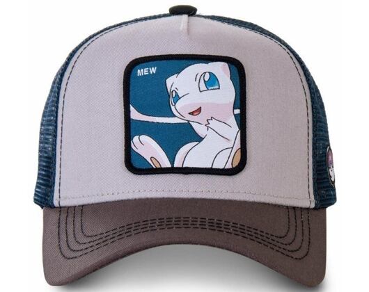 Kšiltovka Capslab Mew 1 Trucker Grey / Blue