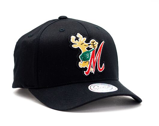 Kšiltovka Mitchell & Ness INTL839 Milwaukee Bucks Letterman 110 Snapback