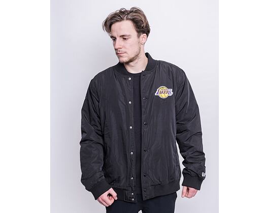 Bunda New Era Team Logo Jacket Los Angeles Lakers Black