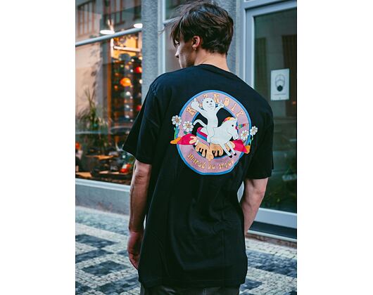 Triko RIP N DIP Unicorn Rider Tee RND4751 Black