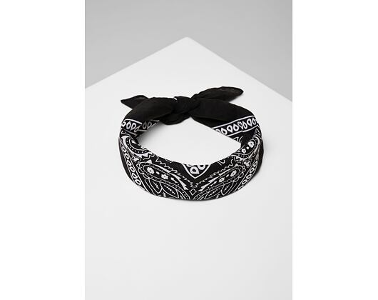 Šátek Urban Classic TB4068 Bandana Black / White