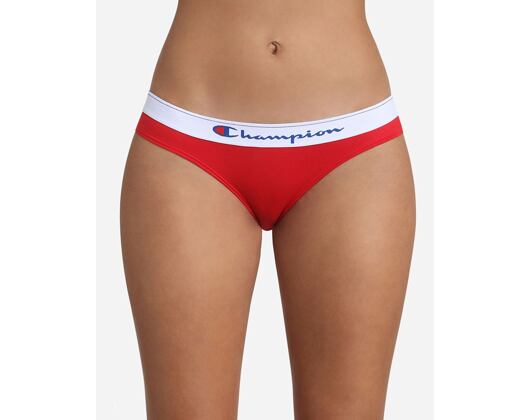 Dámské Kalhotky Champion 2-Pack Classic Brief Red/Oxford Heather