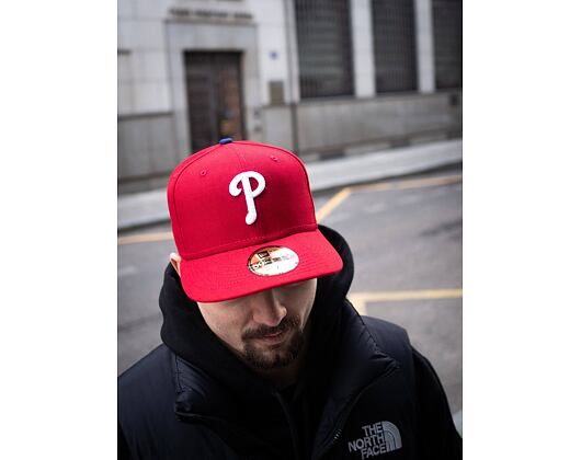 Kšiltovka New Era 59FIFTY MLB Authentic Performance Philadelphia Phillies - Team Color